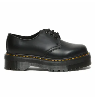 Туфлі жіночі Dr. Martens 1461 Quad Platform Polished Smooth Black 25567001