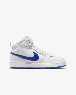 Кроссовки детские Nike Court Borough Mid 2 White CD7782-113