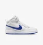 Кроссовки детские Nike Court Borough Mid 2 White CD7782-113