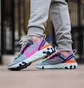 Кроссовки женские Nike React Element 55 Wolf Grey Fuchsia Bq2728-006