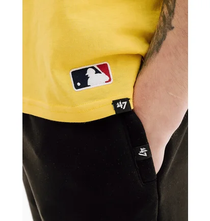 Футболка мужская 47 Brand Pittsburgh Pirates Base Runner Yellow 580768XZ-FS