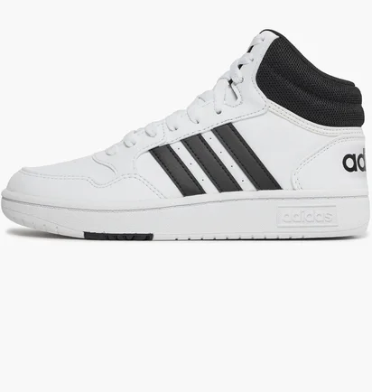 Кроссовки женские Adidas Hoops 3.0 Mid White IG3715
