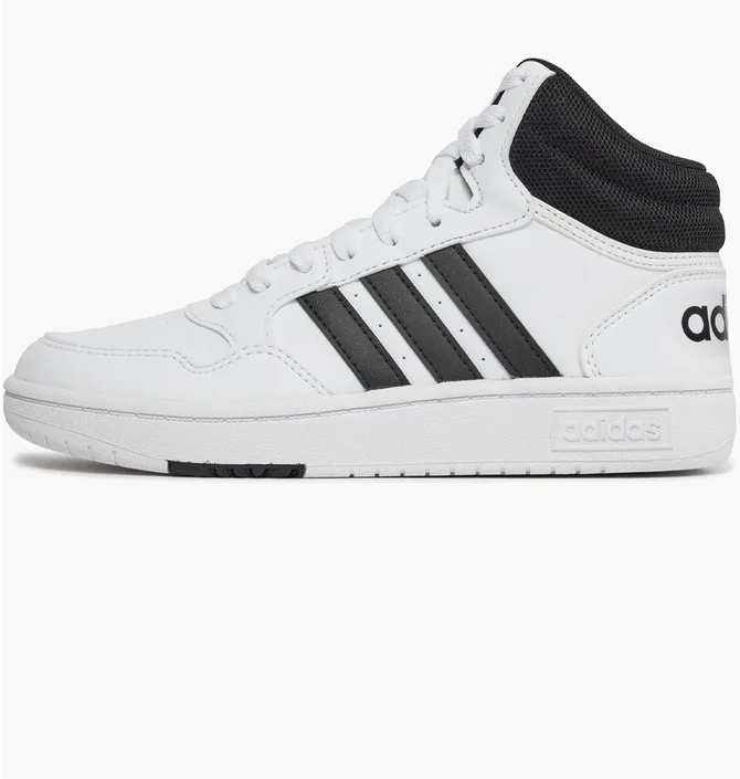 Кроссовки женские Adidas Hoops 3.0 Mid White IG3715