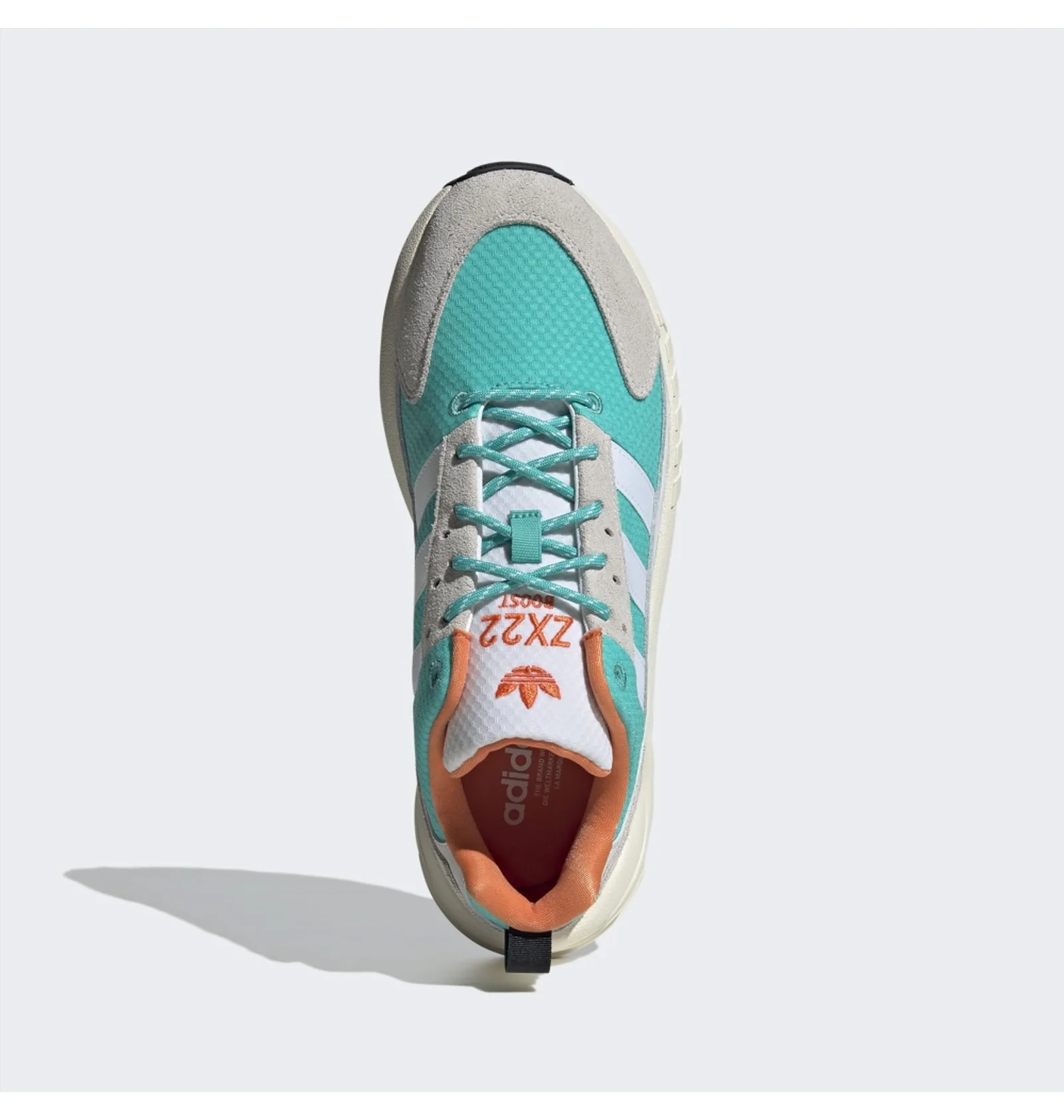 ろいずページ ᐉ Кроссовки мужские Adidas Zx 22 Boost Shoes Turquoise/Grey