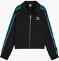 Олімпійка жіноча Puma Play Loud T7 Track Jacket Black/Green 626806-01