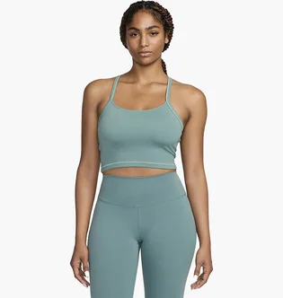 Топ жіночий Nike One Fitted Dri-Fit Cropped Tank Top Green FN3074-361