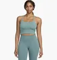 Топ женский Nike One Fitted Dri-Fit Cropped Tank Top Green FN3074-361