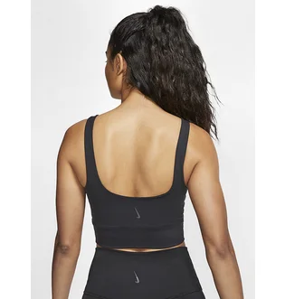 Топ жіночий Nike W Yoga Luxe Crop Tank Black Cv0576-699
