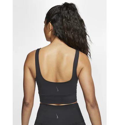 Топ жіночий Nike W Yoga Luxe Crop Tank Black Cv0576-699
