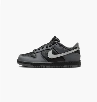 Кроссовки детские Nike Dunk Low Gs Black Reflect Silver Black/Metallic IM6028-010