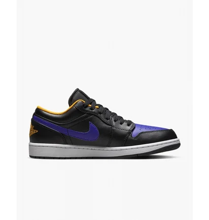 Кросівки чоловічі Nike Air Jordan 1 Low Black 553558-075