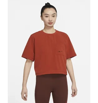Футболка женская Nike Sportswear Everyday Modern WomenS Woven Boxy Top Orange DQ6182-623