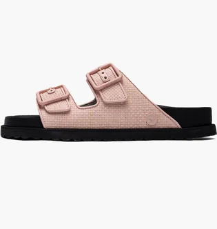 Тапочки унісекс BIRKENSTOCK Arizona Raffia Luxe 1774 Pink 1028842