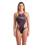 Купальник женский Arena One Stream Swimsuit Black 008953-560