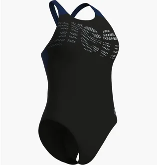 Купальник женский Arena Flowing Swimsuit V Back Black 010256-570