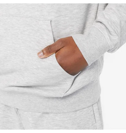 Худі чоловіче New Balance Stacked Logo French Terry Hoodie Grey MT41501
