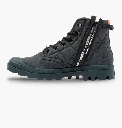 Черевики чоловічі Palladium Pampa Re-Quilted Grey 74386-008-M