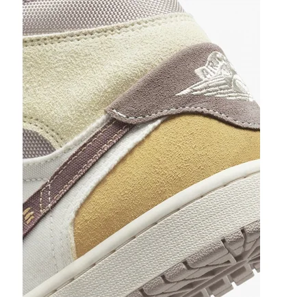 Кроссовки мужские Air Jordan 1 Mid Se Craft Brown Dm9652-102
