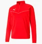 Олимпийка мужская Puma Teamrise 1 4 Zip Top Red 65739401