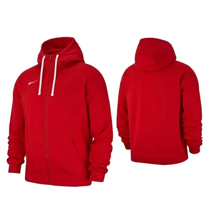 Толстовка мужская Nike Team Club 19 Full-Zip Hoodie Lifestyle Red Aj1313-657