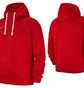 Толстовка мужская Nike Team Club 19 Full-Zip Hoodie Lifestyle Red Aj1313-657
