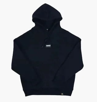 Худи мужское Manto Hoodie Label Oversize Black 3097