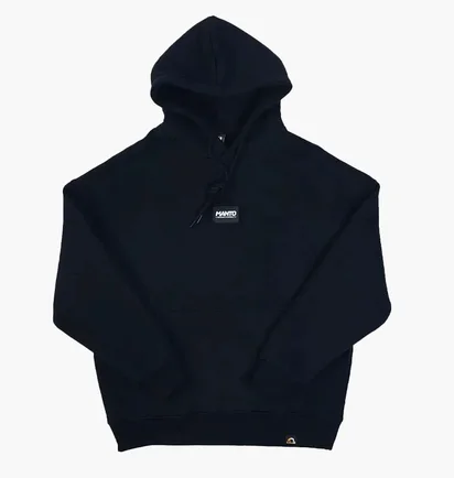 Худі чоловіче Manto Hoodie Label Oversize Black 3097