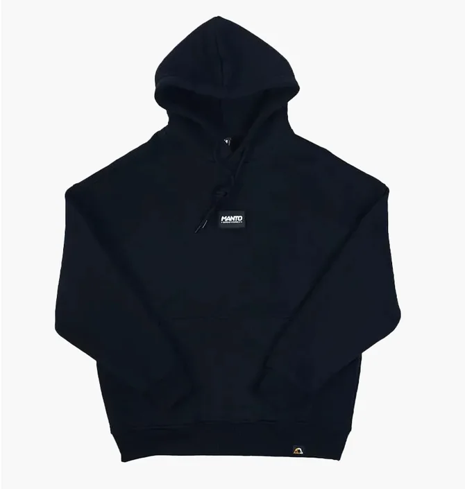 Худі чоловіче Manto Hoodie Label Oversize Black 3097