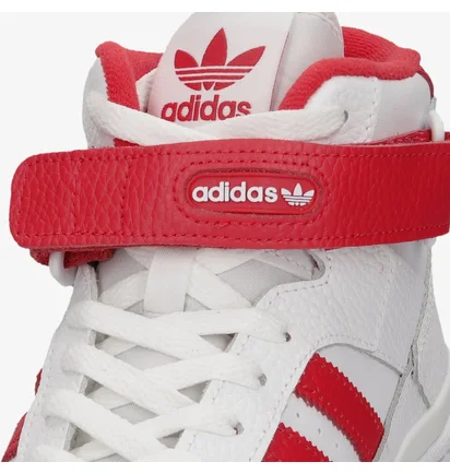 Кросівки чоловічі Adidas Forum Mid White/Red GY5819