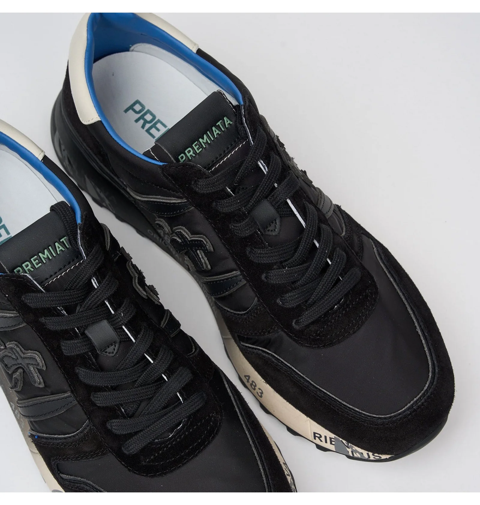 ᐉ Кросівки чоловічі Premiata MenS Sneaker Lander Black LANDER