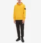 Худи мужское Stone Island Brushed Cotton Popover Hoody Yellow 771564120-V0030