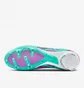 Бутсы унисекс Nike Air Zoom Mercurial Superfly Ix Pro Fg Turquoise/Violet DJ5598-300