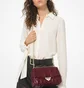 Сумка женская Michael Kors Soho Large Quilted Crinkled Leather Shoulder Bag Bordo 30F0L1SL3Y-DK-BERRY-13791