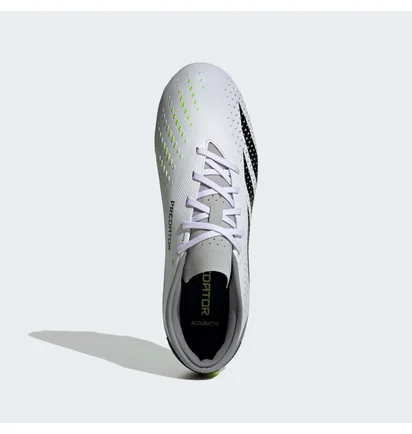 Бутсы женские Adidas Predator Accuracy.3 L Fg White/Grey GZ0014