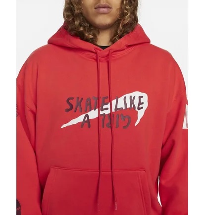 Худі унісекс Nike Sb Skate Like A Girl Skate Fleece Orange DQ7304-696