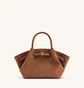 Сумка женская JW PEI Hana Mini Faux Suede Tote Bag Brown BB2024BG83441JWP