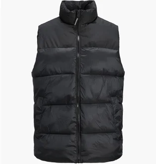 Жилетка мужская Jack & Jones Jjetoby Bodywarmer Collar Black 12235861-BLACK