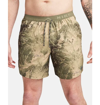 Шорты мужские Nike Df Stride 7Bf Short Aop Olive FN3314-222
