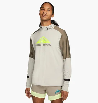 Худи мужское Nike Dri-Fit Trail Running Hoodie Beige DM4743-012