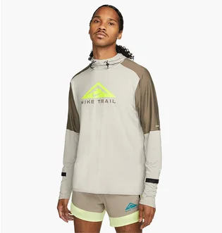 Худи мужское Nike Dri-Fit Trail Running Hoodie Beige DM4743-012