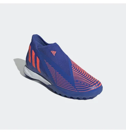 Сороконіжки чоловічі Adidas Predator Edge.3 Laceless Tf Blue Gx2630