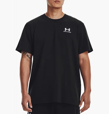 Футболка чоловіча Under Armour Logo Emb Heavyweight Black 1373997-001