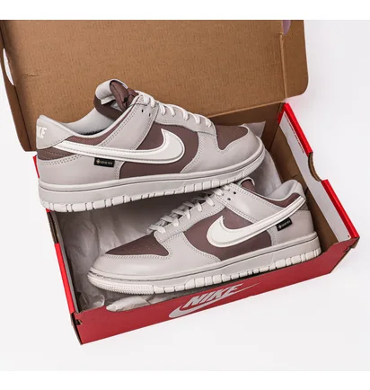 Кросівки чоловічі Nike Dunk Low Gore-Tex Beige/Brown HQ2053-002