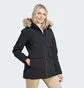 Куртка жіноча Adidas Hooded Fur Black IJ8260