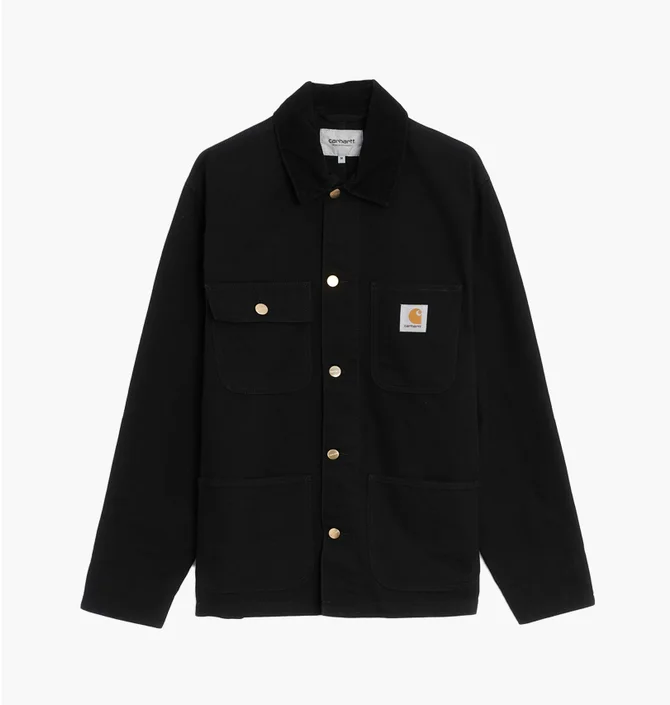 Сорочка чоловіча Carhartt Wip Michigan Jacket Black I031519-00E02