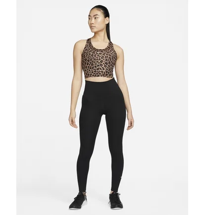 Топ женский Nike Dri-Fit One Slim Fit Printed Tank Brown DM7379-256