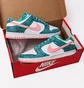 Кроссовки мужские Nike Dunk Low Snakeskin Green Dr8577-300