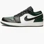 Кросівки чоловічі Air Jordan 1 Low Black/Green 553558-371