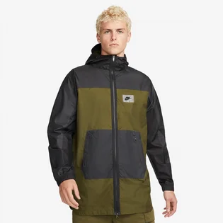 Куртка мужская Nike Sportswear Woven Jacket Black/Olive Dx1662-326