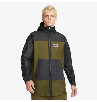 Куртка мужская Nike Sportswear Woven Jacket Black/Olive Dx1662-326